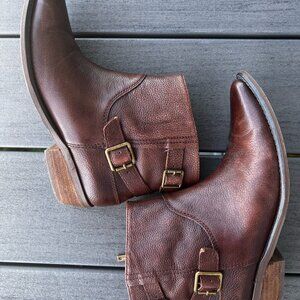 Lucky Brand Caelyn Leather Booties